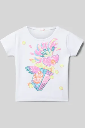 Billieblush T-shirt z nadrukowanym motywem