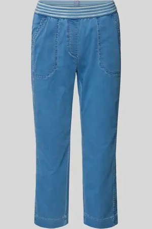 Toni Spodnie sportowe o skróconym kroju slim fit model ‘Sue’