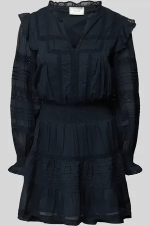 Neo Noir Sukienka mini z dekoltem w serek model ‘Aran’