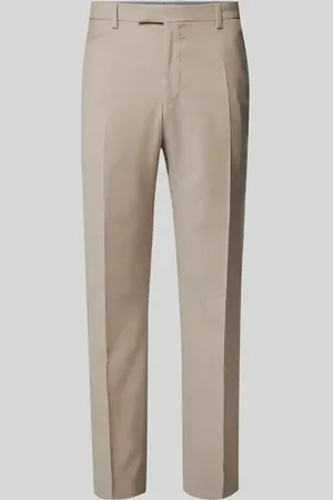 JOOP! Spodnie do garnituru o kroju tapered fit z drobnym, fakturowanym wzorem model ‘Blayr’