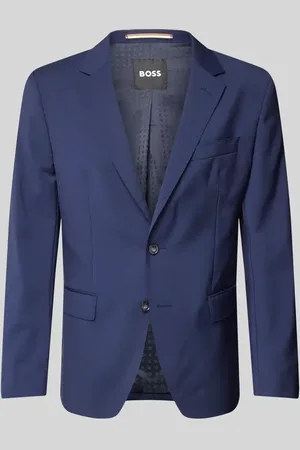 HUGO BOSS Marynarka na 2 guziki z kołnierzem z połami
