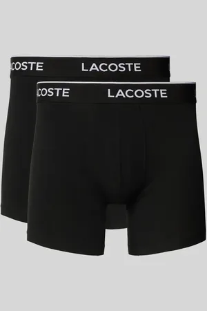 Lacoste Bokserki z elastycznym paskiem z logo w zestawie 3 szt.
