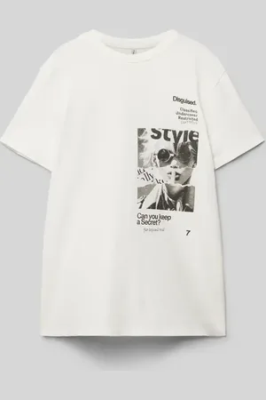 ONLY T-shirt o kroju regular fit z czystej bawełny model ‘PERNILLE’