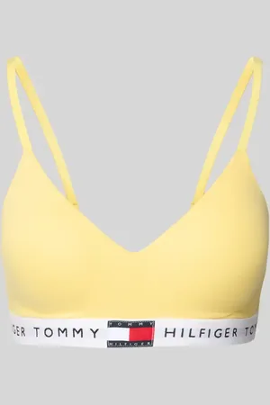 Tommy Hilfiger Biustonosz typu bralette z mieszanki bawełny i elastanu