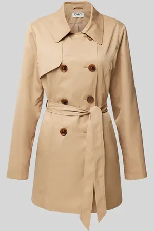 ONLY Trencz o kroju regular fit z kołnierzykiem typu kent model ‘VALERIE’