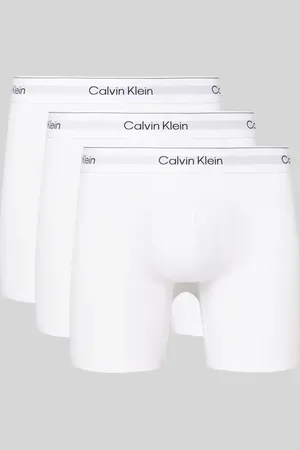 Calvin Klein Obcisłe bokserki z elastycznym paskiem z logo w zestawie 3 szt.