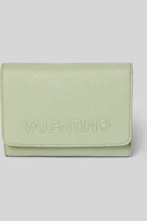 VALENTINO Portfel z detalem z logo model ‘RISED RE’