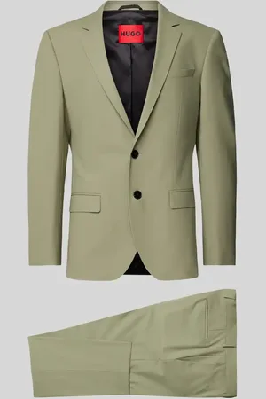 HUGO BOSS Garnitur z kołnierzem z połami model ‘Arti/Hesten’