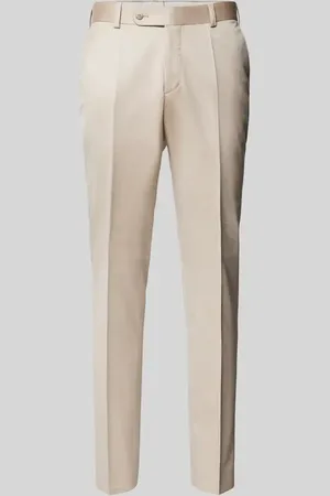 Wilvorst Spodnie do garnituru o kroju slim fit w kant