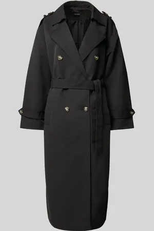 VERO MODA Taliowany trencz z patkami model ‘CHLOE’