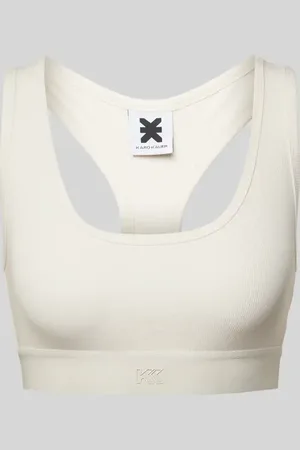 Karo Kauer Biustonosz typu bralette z elastycznym paskiem z logo