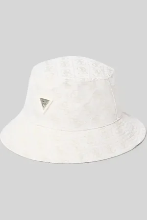 Guess Czapka typu bucket hat z aplikacją z logo