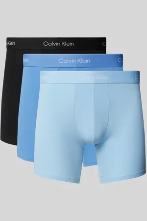 Calvin Klein Obcisłe bokserki z elastycznym paskiem z logo w zestawie 3 szt.
