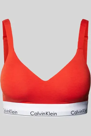 Calvin Klein Biustonosz miękki z elastycznym paskiem z logo