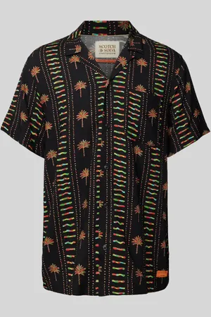 Scotch&Soda Koszula casualowa z wiskozy ze wzorem na całej powierzchni