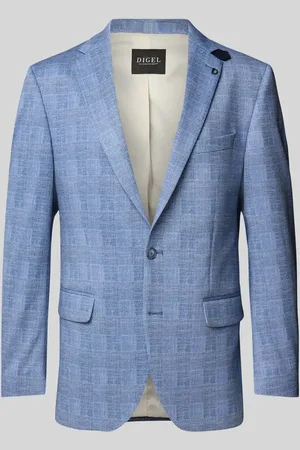 Digel Marynarka o kroju modern fit z brustaszą model ‘Ezzo’