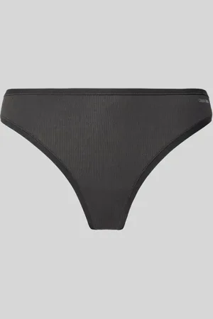 Organic Basics Stringi z efektem prążkowania