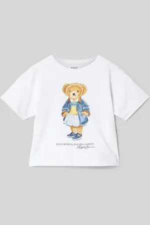 Ralph Lauren T-shirt z nadrukiem z motywem i logo