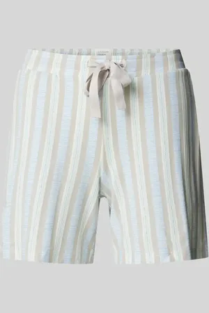 Schiesser Szorty od piżamy o kroju relaxed fit z tunelem model ‘Mix+Relax’