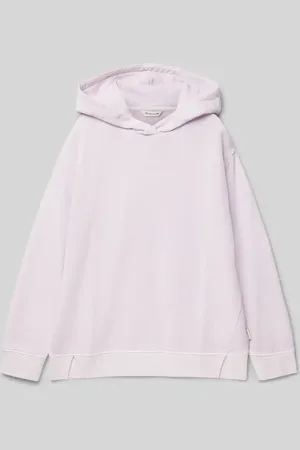 TOM TAILOR Bluza o kroju oversized z kapturem i nadrukiem z tyłu
