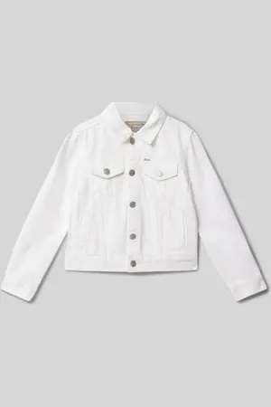 Ralph Lauren Kurtka jeansowa z naszywką z logo