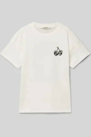 Garcia T-shirt z nadrukowanym motywem