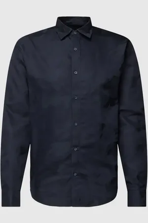 Armani Exchange Koszula casualowa o kroju regular fit ze wzorem z logo model ‘CAMO’