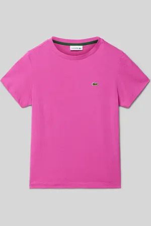 Lacoste T-shirt z wyhaftowanym logo