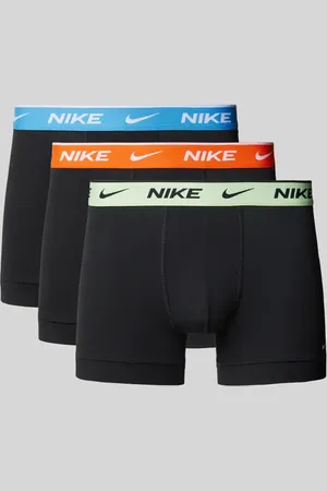 Nike Obcisłe bokserki z elastycznym paskiem z logo w zestawie 3 szt. model ‘E-DAY’