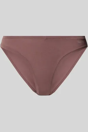 Organic Basics Figi z nadrukiem z logo