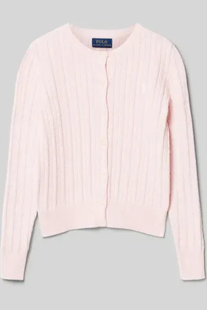 Ralph Lauren Kardigan z wyhaftowanym logo