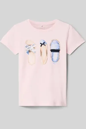NAME IT T-shirt z wiązanym detalem model ‘NMFDESSY’