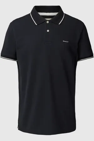 GANT Koszulka polo z wyhaftowanym logo model ‘TIPPING’