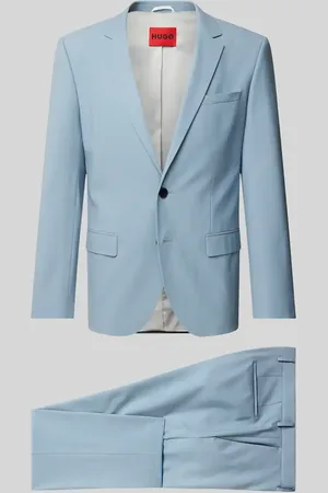 HUGO BOSS Garnitur z kołnierzem z połami model ‘Arti/Hesten’