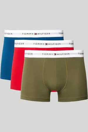 Tommy Hilfiger Obcisłe bokserki z mieszanki bawełny w zestawie 3 szt.