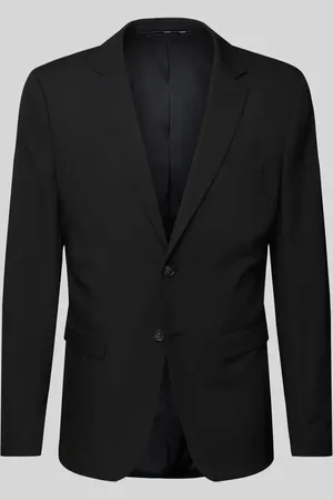 SELECTED Marynarka na 2 guziki o kroju slim fit z kieszenią z patką