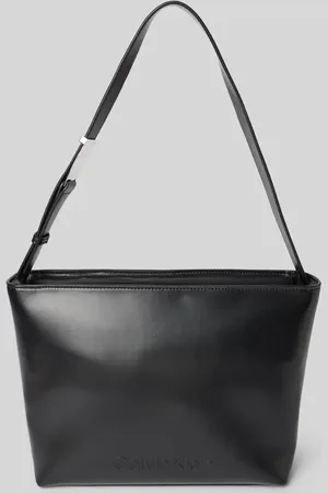 Calvin Klein Torba shopper z detalem z logo i regulowanym paskiem na ramię