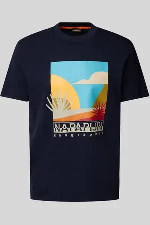 Napapijri T-shirt z nadrukiem z logo model ‘ARBIA’