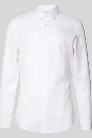 Jake*s Koszula biznesowa o kroju super slim fit z popeliny