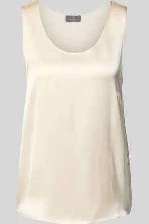monari Top bluzkowy o kroju regular fit z okrągłym dekoltem