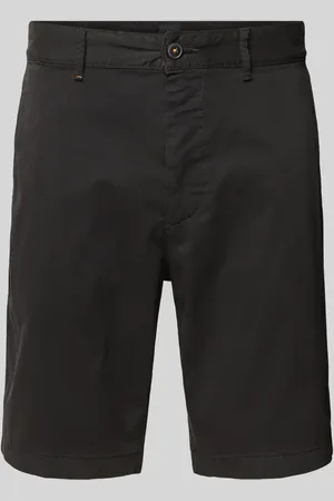 HUGO BOSS Szorty chinosy o kroju slim fit ze szlufkami na pasek