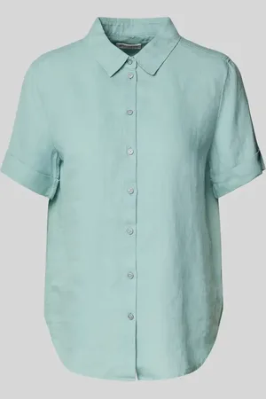 Marc O’ Polo Bluzka o kroju regular fit z czystego lnu