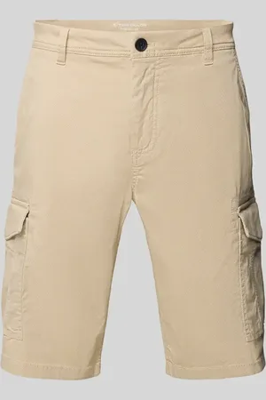 TOM TAILOR Szorty cargo o kroju regular fit z mieszanki bawełny i elastanu
