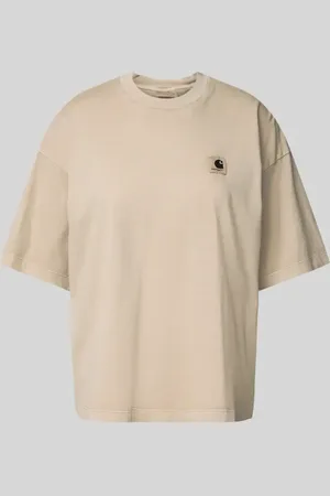 Carhartt T-shirt z detalem z logo