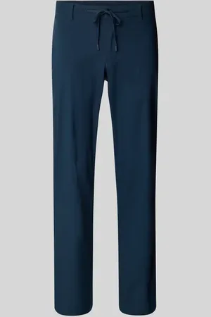 SELECTED Spodnie o kroju slim fit z tunelem model ‘LERO’