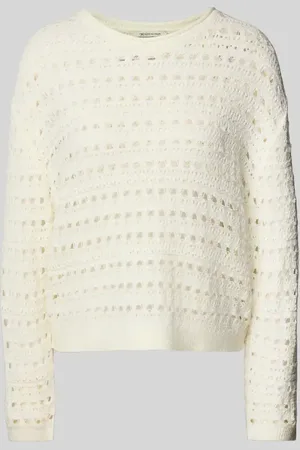 TOM TAILOR Sweter z dzianiny o kroju relaxed fit z obniżonymi ramionami