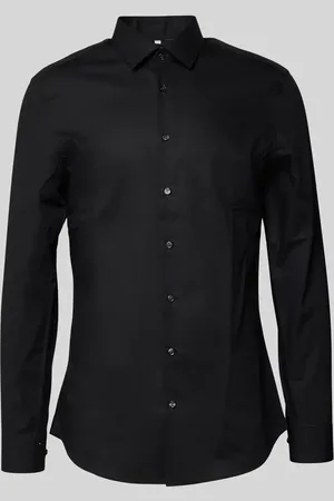 Jake*s Koszula biznesowa o kroju super slim fit z popeliny