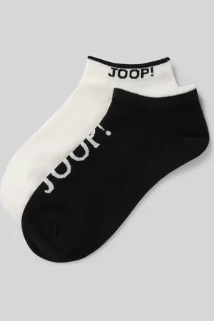 JOOP! Krótkie skarpety z detalami z logo w zestawie 2 szt.