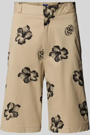 Hugo Blue Bermudy o kroju baggy fit z wpuszczanymi kieszeniami model ‘Damo’