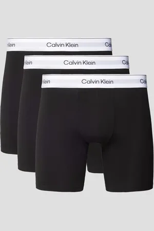 Calvin Klein Obcisłe bokserki z elastycznym paskiem z logo w zestawie 3 szt.